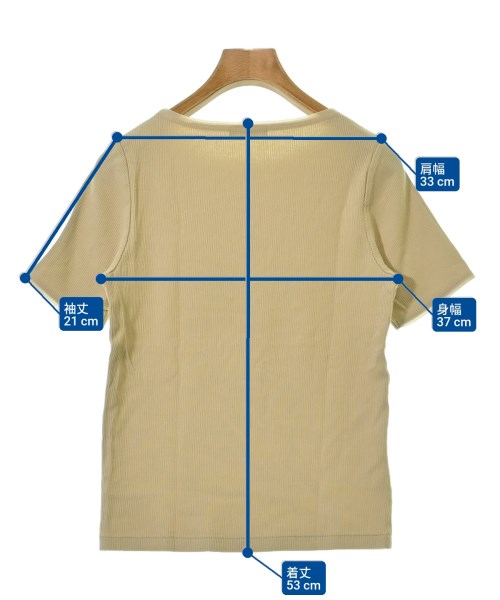 MACPHEE（マカフィー）Tシャツ・カットソー ベージュ サイズ:S レディース/2200695737030
