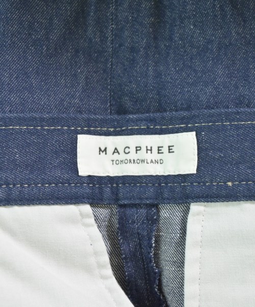 MACPHEE（マカフィー）デニムパンツ 紺 サイズ:32(XS位) レディース/2200693837022