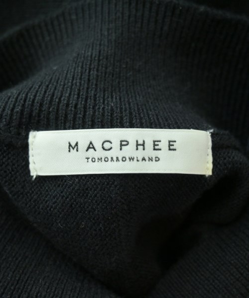 MACPHEE（マカフィー）ニット・セーター 黒 サイズ:S レディース/2200696134012