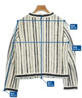 MACPHEE（マカフィー）ノーカラージャケット 白 サイズ:36(M位) レディース/2200690852028