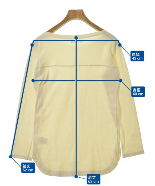 MACPHEE（マカフィー）Tシャツ・カットソー 黄 サイズ:S レディース/2200692267011