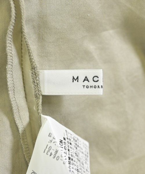 MACPHEE（マカフィー）ワンピース ベージュ サイズ:36(M位) レディース/2200693782032