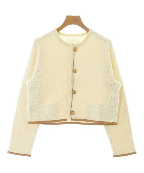 MACPHEE(マカフィー)カーディガン 白 サイズ:S/2200688234096