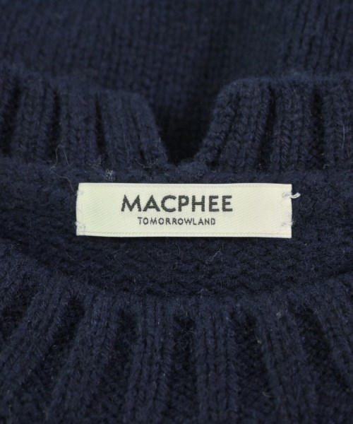 MACPHEE（マカフィー）ニット・セーター 紺 サイズ:S レディース/2200686288015