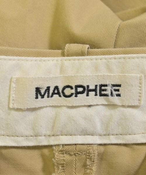 MACPHEE（マカフィー）チノパン ベージュ サイズ:34(S位) レディース/2200692348048
