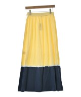 MACPHEE（マカフィー）ロング・マキシ丈スカート 黄 サイズ:36(M位) レディース/2200692348123