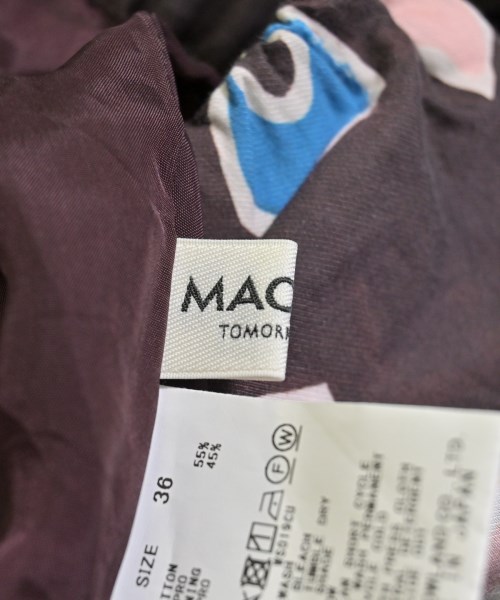 MACPHEE（マカフィー）ロング・マキシ丈スカート 茶 サイズ:36(M位) レディース/2200692348130