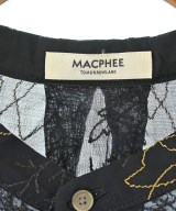MACPHEE（マカフィー）カジュアルシャツ 黒 サイズ:36(M位) レディース/2200692348208