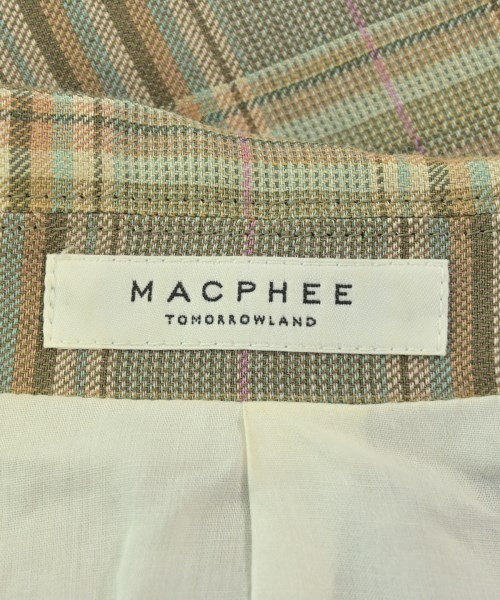 MACPHEE（マカフィー）テーラードジャケット 緑 サイズ:36(M位) レディース/2200693585091
