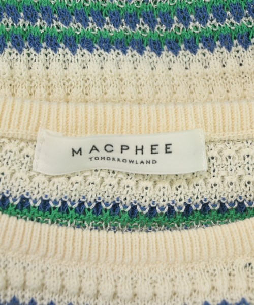 MACPHEE（マカフィー）ニット・セーター 白 サイズ:S レディース/2200697166074