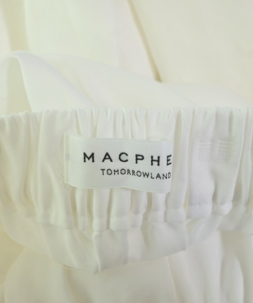 MACPHEE（マカフィー）ロング・マキシ丈スカート 白 サイズ:36(M位) レディース/2200697229021