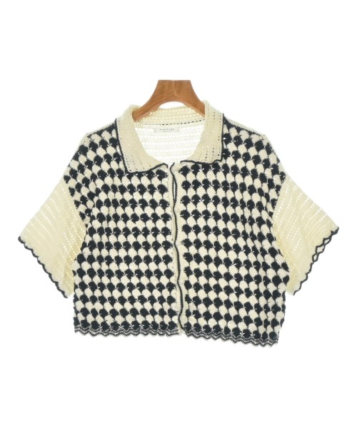 MACPHEE(マカフィー)カーディガン 白 サイズ:S/2200697436016