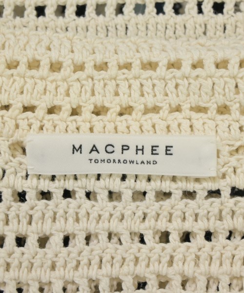 MACPHEE（マカフィー）カーディガン 白 サイズ:S レディース/2200697436016