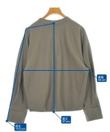 MACPHEE（マカフィー）ブラウス グレー サイズ:36(M位) レディース/2200693195160