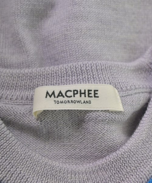 MACPHEE（マカフィー）ニット・セーター グレー サイズ:M レディース/2200693195177