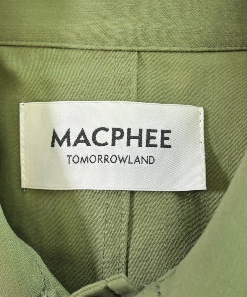 MACPHEE（マカフィー）ミリタリーブルゾン カーキ サイズ:36(M位) レディース/2200698131019