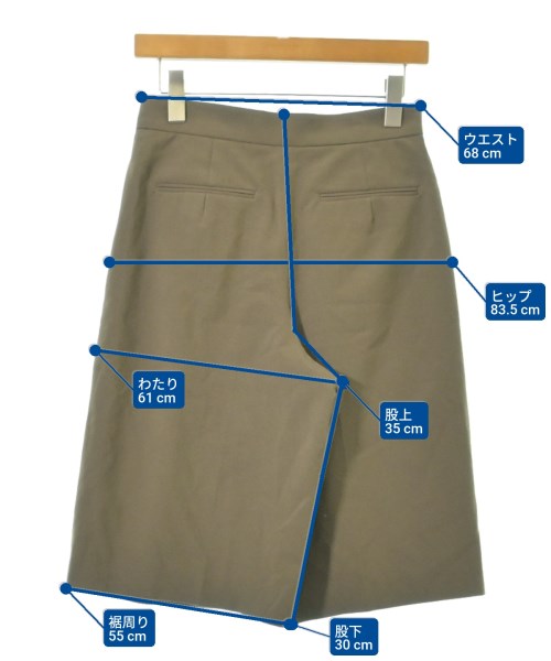 MACPHEE（マカフィー）ショートパンツ 茶 サイズ:36(M位) レディース/2200696899041