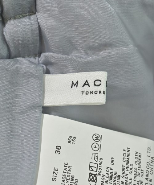 MACPHEE（マカフィー）ワンピース グレー サイズ:38(L位) レディース/2200698338142