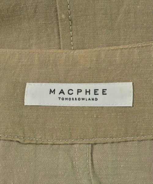 MACPHEE（マカフィー）シャツワンピース ベージュ サイズ:36(M位) レディース/2200698592124