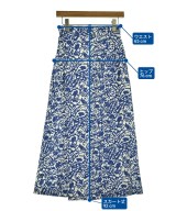 MACPHEE（マカフィー）ロング・マキシ丈スカート 青 サイズ:36(M位) レディース/2200694131051