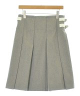 MACPHEE（マカフィー）ひざ丈スカート グレー サイズ:34(S位) レディース/2200694131129