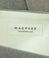 MACPHEE（マカフィー）ひざ丈スカート グレー サイズ:34(S位) レディース/2200694131129