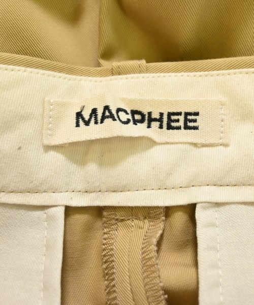 MACPHEE（マカフィー）チノパン ベージュ サイズ:34(S位) レディース/2200694131198