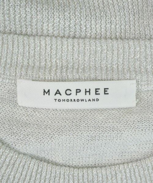 MACPHEE（マカフィー）ニット・セーター グレー サイズ:S レディース/2200693307167