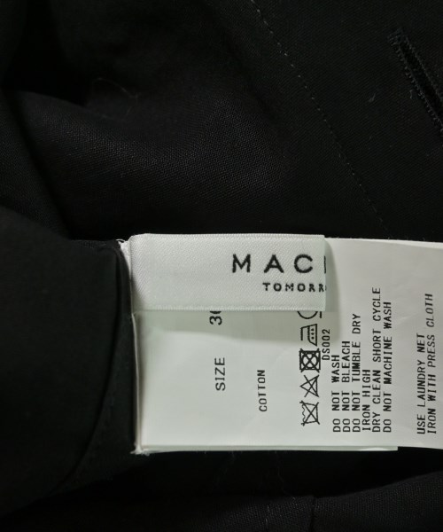 MACPHEE（マカフィー）シャツワンピース 黒 サイズ:36(M位) レディース/2200695574093