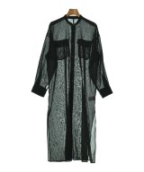 MACPHEE（マカフィー）シャツワンピース 黒 サイズ:36(M位) レディース/2200695574093
