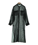 MACPHEE（マカフィー）シャツワンピース 黒 サイズ:36(M位) レディース/2200695574093