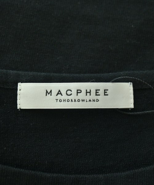 MACPHEE（マカフィー）Tシャツ・カットソー 黒 サイズ:S レディース/2200695686031