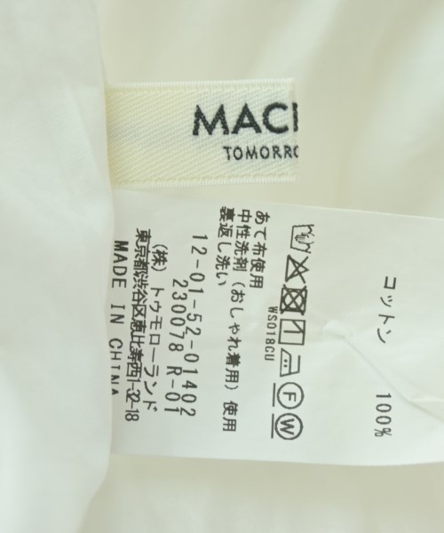 MACPHEE（マカフィー）ブラウス 白 サイズ:36(M位) レディース/2200696544019