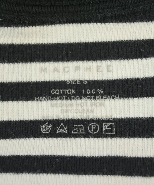 MACPHEE（マカフィー）Tシャツ・カットソー 紺 サイズ:S レディース/2200697025142