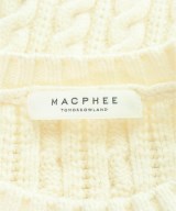MACPHEE（マカフィー）ニット・セーター 白 サイズ:S レディース/2200690035100
