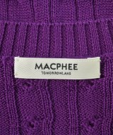 MACPHEE（マカフィー）カーディガン 紫 サイズ:S レディース/2200697941022