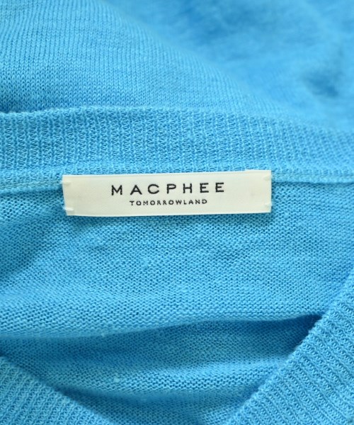 MACPHEE（マカフィー）カーディガン 青 サイズ:M レディース/2200695949112