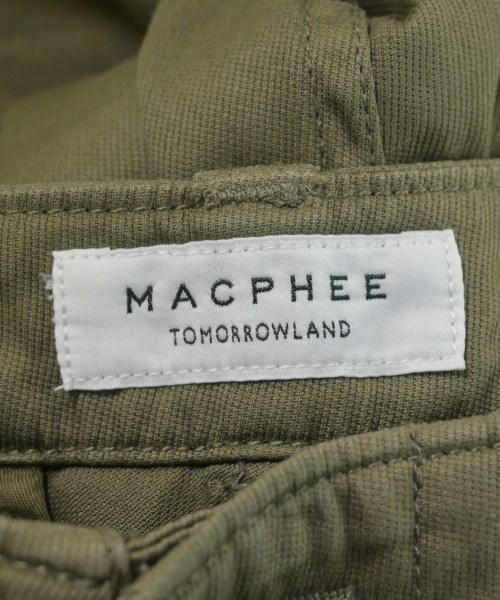 MACPHEE（マカフィー）カーゴパンツ カーキ サイズ:36(M位) レディース/2200697838063