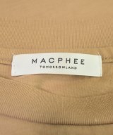 MACPHEE（マカフィー）Tシャツ・カットソー ベージュ サイズ:S レディース/2200698765306