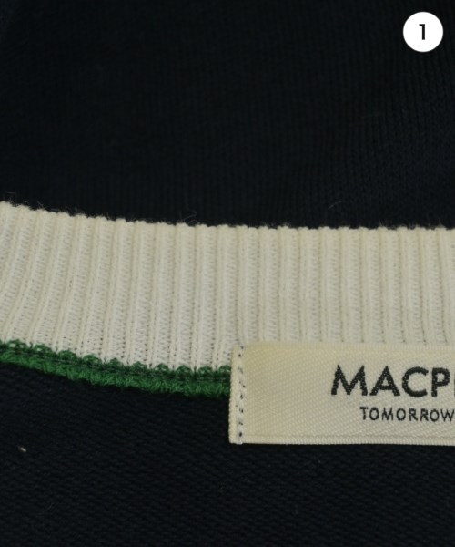 MACPHEE（マカフィー）カーディガン 紺 サイズ:S レディース/2200701445058