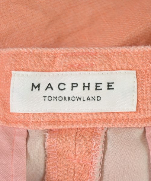 MACPHEE（マカフィー）スラックス オレンジ サイズ:36(M位) レディース/2200697985026