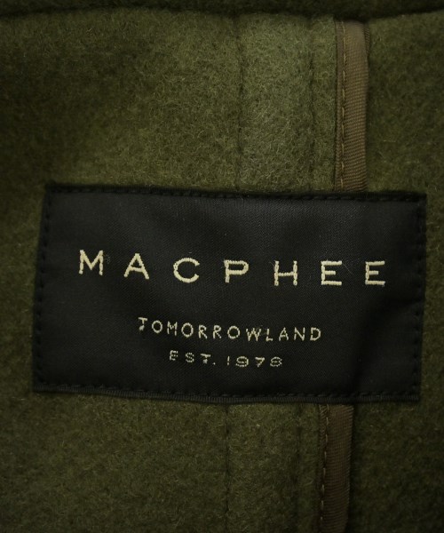 MACPHEE（マカフィー）ダッフルコート カーキ サイズ:36(M位) レディース/2200702041068