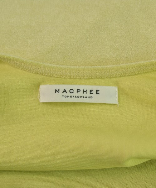 MACPHEE（マカフィー）Tシャツ・カットソー 黄 サイズ:S レディース/2200655147046