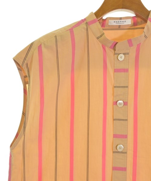 MACPHEE（マカフィー）シャツワンピース ベージュ サイズ:36(M位) レディース/2200649180080