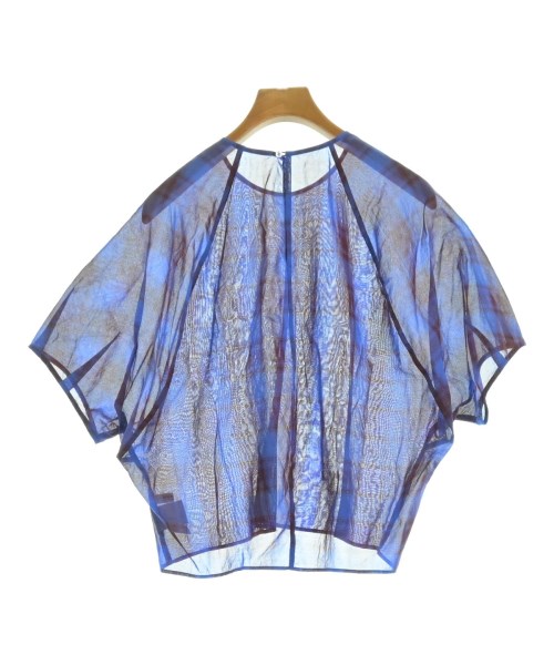 MACPHEE（マカフィー）ブラウス 青 サイズ:36(M位) レディース/2200649093052