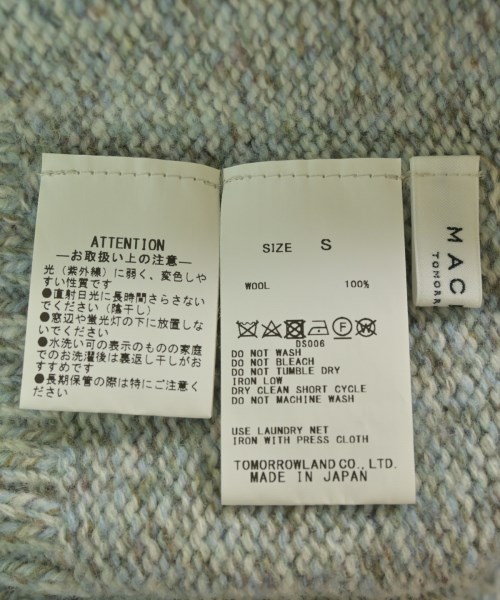 MACPHEE（マカフィー）ニット・セーター 青 サイズ:S レディース/2200650045057