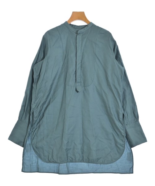 MACPHEE(マカフィー)カジュアルシャツ 緑 サイズ:36(M位)/2200652220070