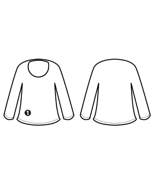 MACPHEE（マカフィー）カジュアルシャツ グレー サイズ:36(M位) レディース/2200643711013