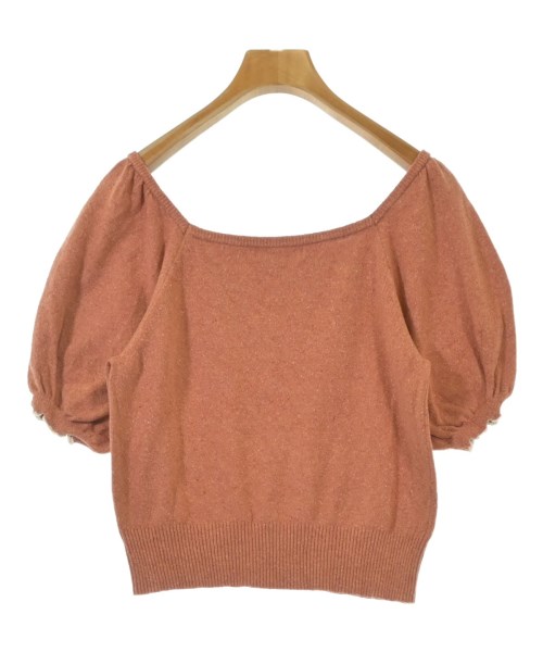 MACPHEE（マカフィー）ニット・セーター オレンジ サイズ:S レディース/2200649410064