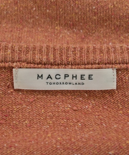 MACPHEE（マカフィー）ニット・セーター オレンジ サイズ:S レディース/2200649410064
